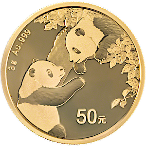Chinese Gold Panda 2023 - 3 g