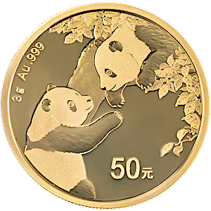 2023 3 Gram Chinese Gold Panda Bullion Coin