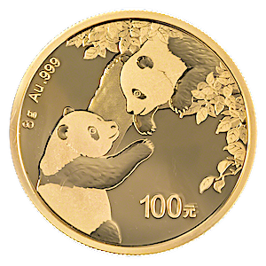 Chinese Gold Panda 2023 - 8 g