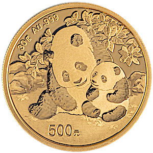 2024 30 Gram Chinese Gold Panda Bullion Coin
