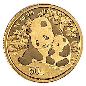 2024 3 Gram Chinese Gold Panda Bullion Coin