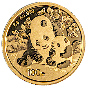2024 8 Gram Chinese Gold Panda Bullion Coin