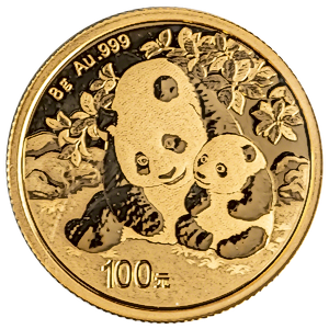 2024 8 Gram Chinese Gold Panda Bullion Coin