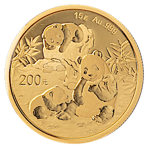 2025 15 Gram Chinese Gold Panda Bullion Coin