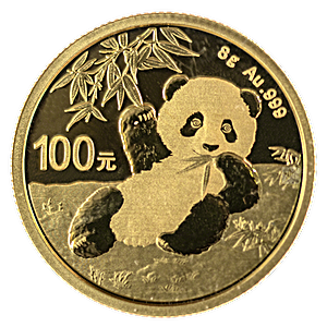 Chinese Gold Panda 2020 - 8 g