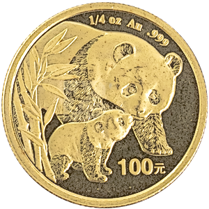 2004 1/4 oz Chinese Gold Panda Bullion Coin