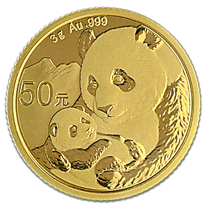 2019 3 Gram Chinese Gold Panda Bullion Coin