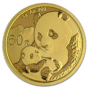 2019 3 Gram Chinese Gold Panda Bullion Coin