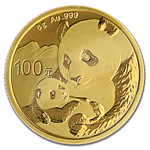 2019 8 Gram Chinese Gold Panda Bullion Coin