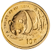 1987 1/10 oz Chinese Gold Panda Bullion Coin thumbnail