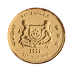 1994 1/20 oz Singapore Gold Lion Bullion Coin thumbnail