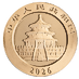 2026 8 Gram Chinese Gold Panda Bullion Coin thumbnail