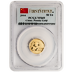2014 1/10 oz Chinese Gold Panda Bullion Coin - Graded MS 69 by PCGS thumbnail