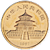 1987 1/2 oz Chinese Gold Panda Bullion Coin thumbnail