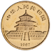 1987 1/2 oz Chinese Gold Panda Bullion Coin thumbnail