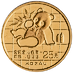 1989 1/4 oz Chinese Gold Panda Bullion Coin thumbnail