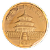1991 1 oz Chinese Gold Panda Bullion Coin thumbnail