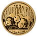 2013 1/4 oz Chinese Gold Panda Bullion Coin thumbnail