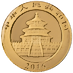 2016 3 Gram Chinese Gold Panda Bullion Coin thumbnail