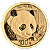 Chinese Gold Panda 2018 - 8 g thumbnail