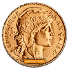 5.806 Gram Gold French Gold 20 Franc Coin (Various Years)