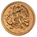 1987 1 oz Isle of Man Gold Angel Coin thumbnail