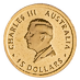 2024 1/10 oz Australian Gold Kookaburra Bullion Coin (Pre-Owned in Good Condition) thumbnail