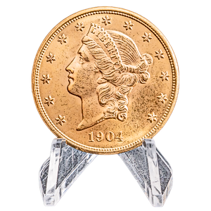 1904 30.09 Gram Gold US Liberty Gold Double Eagle Bullion Coin