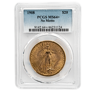 1908 30.09 Gram Gold US Liberty Gold Double Eagle Bullion Coin