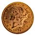 1894 US Liberty Gold Double Eagle Gold Coin - Graded MS 62 by NGC - 0.9675 oz thumbnail