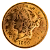 1899 US Liberty Gold Double Eagle Gold Coin - Graded MS 62 by NGC - 0.9675 oz thumbnail