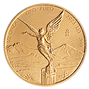 2023 1/2 oz Mexican Gold Libertad Bullion Coin