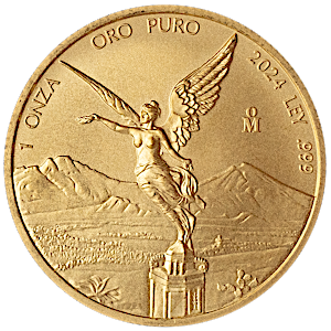 2024 1 oz Mexican Gold Libertad Bullion Coin