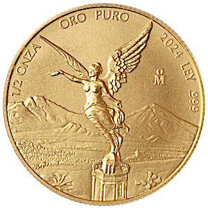 2024 1/2 oz Mexican Gold Libertad Bullion Coin