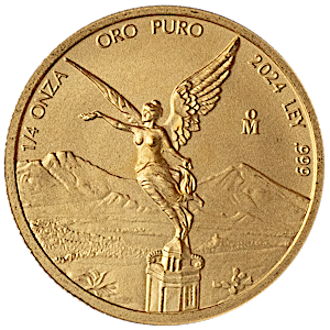 2024 1/4 oz Mexican Gold Libertad Bullion Coin