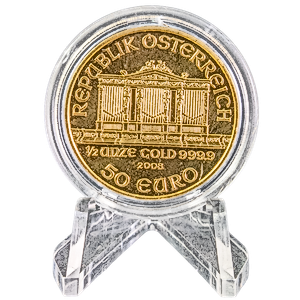 2008 1/2 oz Austrian Gold Philharmonic Coin