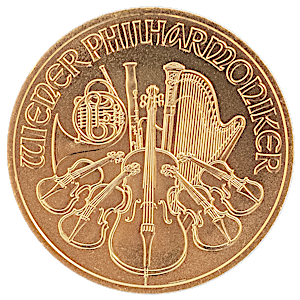 2025 1/2 oz Austrian Gold Philharmonic Bullion Coin