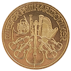 2025 1/2 oz Austrian Gold Philharmonic Bullion Coin