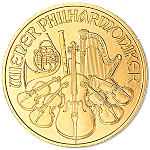 2017 1 oz Austrian Gold Philharmonic Bullion Coin