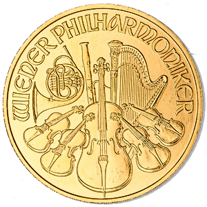 2017 1 oz Austrian Gold Philharmonic Bullion Coin