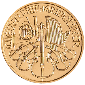 2008 1/2 oz Austrian Gold Philharmonic Bullion Coin