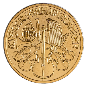 2019 1/2 oz Austrian Gold Philharmonic Bullion Coin