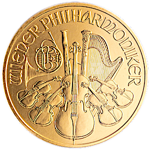 2012 1 oz Austrian Gold Philharmonic Bullion Coin