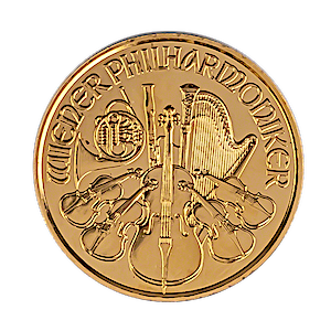 2014 1/25 oz Austrian Gold Philharmonic Bullion Coin