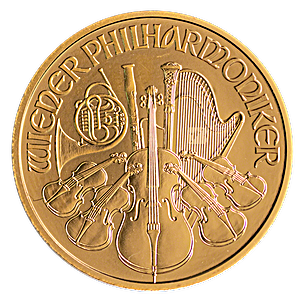 2021 1/2 oz Austrian Gold Philharmonic Bullion Coin