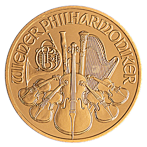 2022 1/10 oz Austrian Gold Philharmonic Bullion Coin