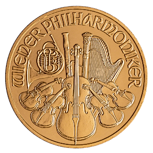 2022 1/4 oz Austrian Gold Philharmonic Bullion Coin