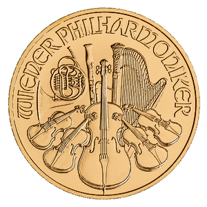2023 1/10 oz Austrian Gold Philharmonic Bullion Coin (BU)