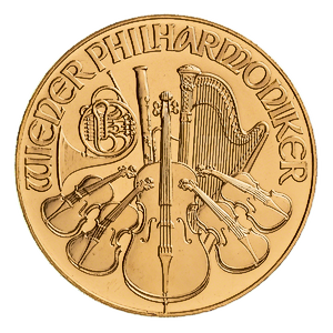 1993 1 oz Austrian Gold Philharmonic Bullion Coin