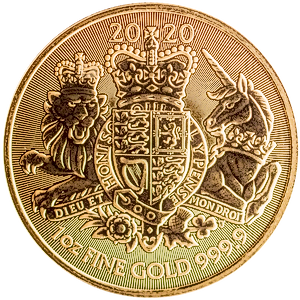 2020 1 oz United Kingdom Royal Arms Gold Bullion Coin